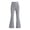00#Dark Gray365, variant on Lullu Girls Athletic Flare Leggings High Waisted Stretch Yoga Pants, Black, Sizes 2-10