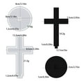 thumbnail image 5 of lanema Religious Crosses Decoration Silicone Mold User Friendly Silicone Crosses Mold Designed For Handicraft And Design, 5 of 9