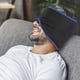 thumbnail image 3 of de dormir de Light Blocking Sleep con bolsa de ojos transpirable para viajar Dormir con Azul negro Macarena Cubierta de ojos para dormir, 3 of 8