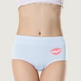 thumbnail image 4 of Iyufng Plus Size Panties for Women,Women's Panties Women Low Waist Lip Print Panties Underwear Comfortable Panties,Womens Panties, 4 of 8
