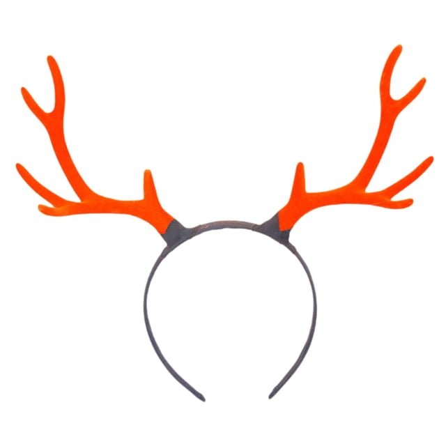 Diadema para fiesta de Navidad, accesorio para cosplay, diadema para disfraz de fiesta de Navidad para mujer Rojo