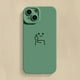 thumbnail image 5 of Cartoon Red Man Phone Case For iPhone 15 14 13 12 11 Pro Max Mini X XR XS 7 8 Plus SE Shockproof Middle Finger Soft Back Cover, 5 of 5