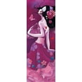 thumbnail image 2 of Sybile 8x14 White Modern Wood Framed Museum Art Print Titled - Harmonie, 2 of 4
