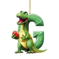 thumbnail image 1 of Adorno Acrílico Con Forma Letra G Dinosaurio para Navidad Coche Plano 2D, 1 of 3
