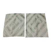 Mogul Ethnic Vintage Silk Cushion Cover Indian Sari Patchwork Decorative Pillow Cases 16x16