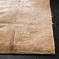thumbnail image 3 of SAFAVIEH Studio Leather Shavonne Animal Area Rug, Beige/Brown, 4' x 6', 3 of 10