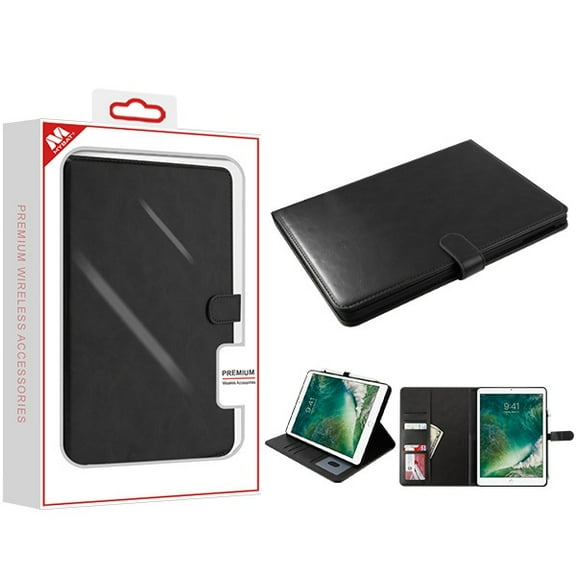 MYBAT MyJacket Wallet Element Series Tablet Case for Apple iPad 9.7 (for inches), Black, New