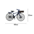 thumbnail image 6 of Hyasfey Unisex Brooch Retro Bike Shape Rhinestone Insert Individual Style Anti-slip Bag Coat Collar Hat Scarf Decoration Clothes Pin Daily Garment Jewelry, 6 of 8