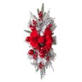 thumbnail image 4 of Swag Trim Garland Ornamento Corona de Navidad Sin/con suministros de fiesta ligeros JShteea  El nuevo, 4 of 7