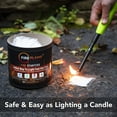 thumbnail image 2 of Fireflame Quick Instant Fire Starter - 100% Waterproof All-Purpose Indoor & Outdoor Firestarter, for Charcoal Starter, Campfire, Fireplace, BBQ - Odorless and Food Safe - 60 Pouches in Canister, 2 of 7