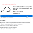 thumbnail image 2 of Camshaft Position Sensor - Compatible with 1995 - 1999 Chevy Monte Carlo 3.1L V6 1996 1997 1998, 2 of 2