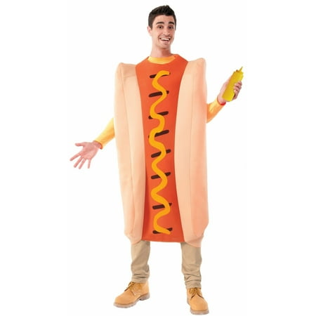 Halloween Hot Dog Adult Costume