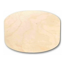 Unfinished Wood Single Hockey Puck Silhouette - Craft- up to 46" DIY 14" / 1/8"