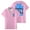 Pink, variant on Jey Uso Eat Sleep Yeet Repeat Shirts Women Men's Short Sleeve Button-up Tshirt Trendy Outfits