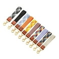 thumbnail image 4 of SGUANGHUI 2PCS Stretchy Key Chain, Cute Keychain Wristlet, Woven Wrist Lanyard for Keys, Key Chains for Women Men Car Keys ID Badges Card Wallet Phone,PACKAGE Includes 2 key Chain sets, 4 of 11
