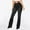 Black, variant on Bmisegm Women's Slim Y2K Flare Bell Jeans, White, XXL