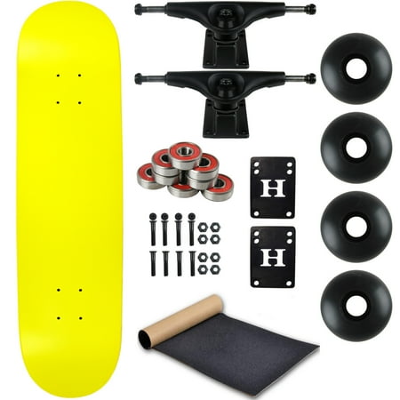 moose complete skateboard neon yellow 8.0  black/black price history on PriceWatchPro