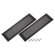 thumbnail image 1 of Cubierta de ventilación de aire para puerta Uxcell, cubierta de rejilla de ventilación de aluminio para armario, 18 x 3 pulgadas, negra, 1 of 7