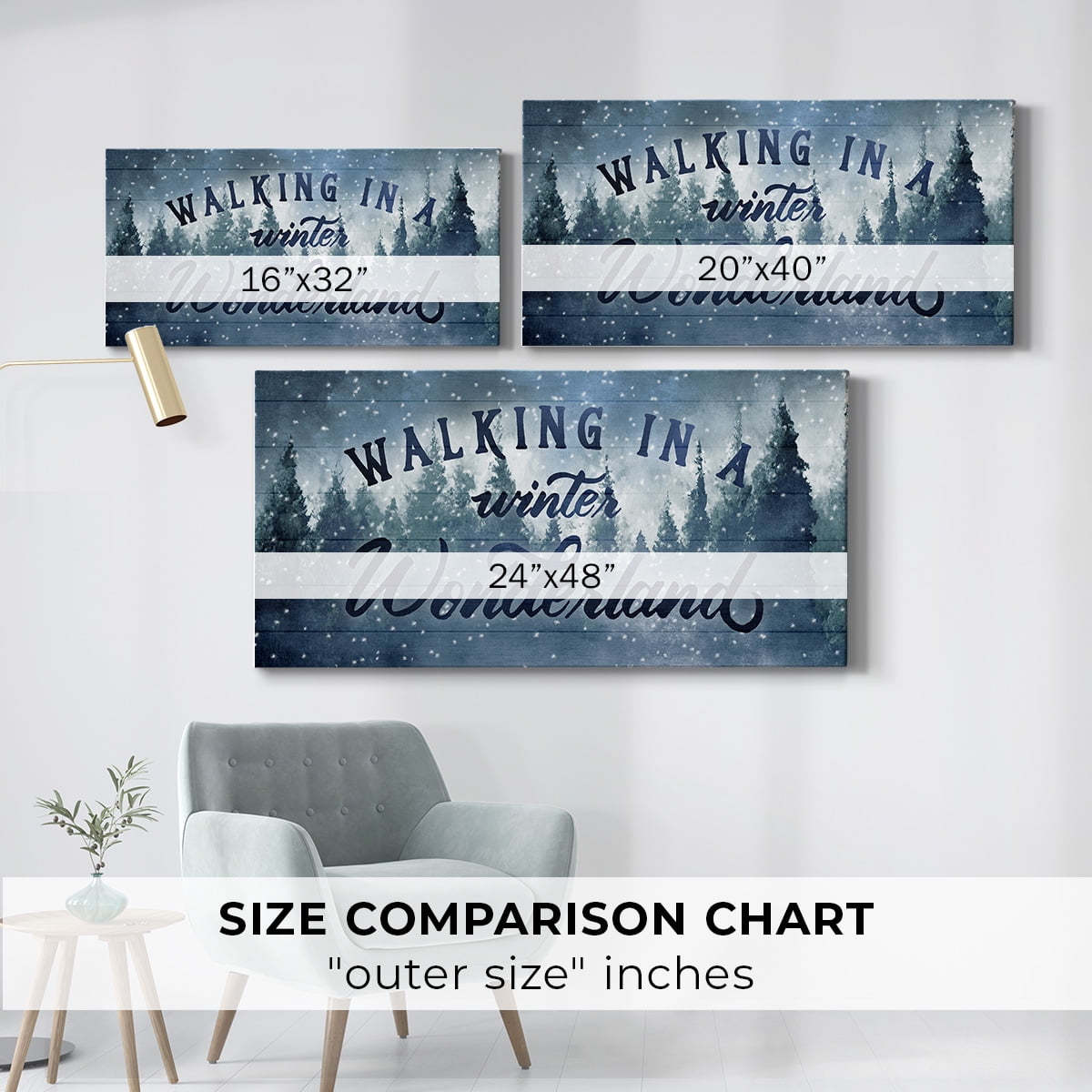 Winter Wonderland- Gallery Wrapped Canvas