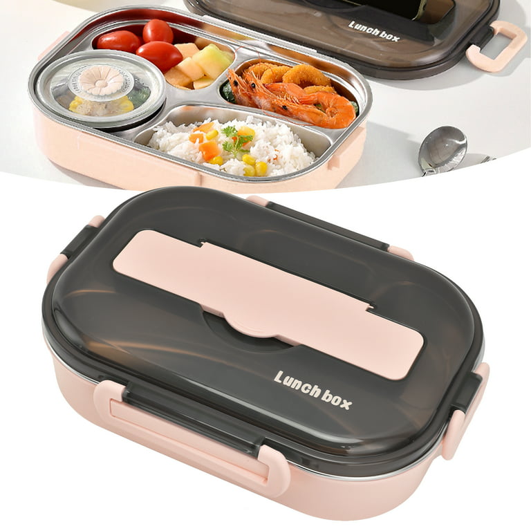 304 Food Grade Insulated Lunch Box, Insulated Food Container, Automatic  Heating And Insulation Rice Bucket, Multi-layer Stainless Steel Lunch Box,  Portable Lunch Box, Suitable For Hot And Cold Food, Soup Rice 