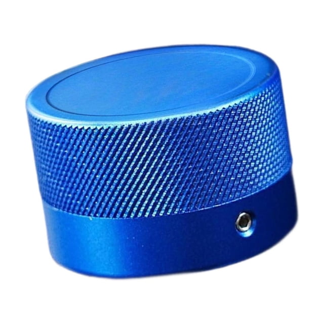 S SERENABLE Billiard Chalk Holder Aluminum Alloy Small Easy to Use Screwed Cap Practical Blue