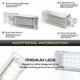 thumbnail image 3 of Car Footwell Light Trunk Light for - A4 A6 C7 R8 Q5 Q3 Q7 A8 S3 RS6 4B0947415 4B0947415A 4E0947415, 3 of 5