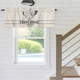 thumbnail image 5 of Farmhouse Chicken Window Valance for Kitchen, Farm Home Vintage Animal Rod Pocket Short Curtain for Small Windows, Light Filtering Decorative Valance, 54 x 18 Inch, 1 Panel, 5 of 9