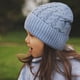 thumbnail image 5 of Gorro De Punto De Otoño E Invierno + Conjunto De Guantes Para Niños, Gorro De Lana De Color Sólido, Gorro De Punto Para Pescar, Esquiar Y Acampar Moyic AP007144-07, 5 of 6
