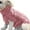 Hot Pink, variant on SDJMa Pet Dog Turtleneck Knitting Sweater Solid Color Classic Cable Knit Dog Winter Warmer Cold Weather Coat Clothes for Small Medium Large Dog Puppy Cat (Gray,M)