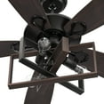 thumbnail image 4 of Smaair 52" 5 Blade Indoor Wood Ceiling Fan with Reversible Blade for Home Office, 4 of 8