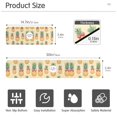 thumbnail image 3 of Yayeee Faucet Mat for Kitchen Sink 30" Diatomite Long Splash Guard Pad, Sunshine Pineapples, 2 Pack, 3 of 7