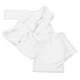 thumbnail image 1 of Newborn Bathrobe Pure Cotton Thickened Baby Photo Bathing Suits Photo Garment (White Suitable for 0-1 Month Baby), 1 of 3
