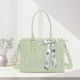 thumbnail image 4 of Bolsa MOSISO para portátil para mujer de 17 a 17 pulgadas, piel sintética, color verde, 4 of 7
