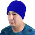 thumbnail image 3 of Falari Men Women Skull Knitted Beanie Hat Ski Cap Plain Solid Color Warm Great for Winter Royal, 3 of 3