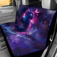thumbnail image 2 of FUIALDOLG Galaxy Cat, Non-Slip Back Seat Protectors Set of 2, Waterproof All Weather Car Rear Bench Seat Cover for Auto Car Interior, 2 of 7