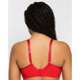 thumbnail image 3 of Women's Curvy Couture 1311 Sheer Mesh Unlined Underwire Bra (Diva Red 40H), 3 of 5