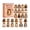 Advent Calendar-F, variant on Fruits Dumpling Advent Calendar 2026, 24 Days Christmas Countdown Calendar Blind Box with Surprise Each Day, 2D Flat Christmas Ornament Set, Christmas Decorations for Xmas Tree, Christmas Gifts