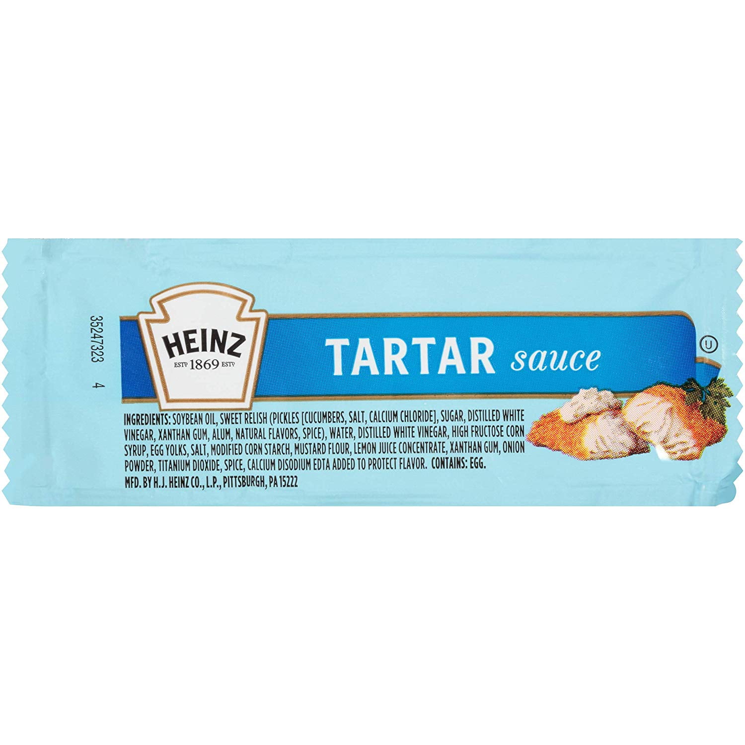 Heinz Tartar Sauce (12g Packets, Pack of 200)