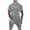 00 # Gray, variant on REORIAFEE Mens Sets Outfits Fashion Casual Summer Tracksuits Stylish Sport Suit for Men Disco Outfits Men Casual Turn down Button T-Shirt Short Sleeve Blouse Shorts Pants Set Army Green XXL