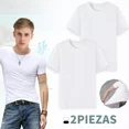 thumbnail image 2 of Paquete 2 Playera Manga Corta Para Hombre Slim Fit Moda, 2 of 6