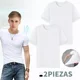 thumbnail image 2 of Paquete 2 Playera Manga Corta Para Hombre Slim Fit Moda, 2 of 6