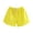 Yellow, variant on SROBPTY Teen Girls Summer Shorts Solid Elastic Waist Loose Breathable Pants for 2-18Y