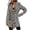 White, variant on Enjoytime Women's Coats Patchwork Long Sleeve Standing Collar Casual Outerwear Fashion Warm Fall Winter Jackets Black M