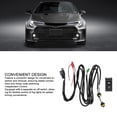 thumbnail image 3 of Fog Lamp Switch Wire Harness, High Strength DC12V Easy Installation Convenient Design Fog Light Switch Wiring Harness Kit with 40A Relay for  JK, 3 of 7
