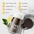 thumbnail image 4 of JVR Dry Shampoo Powder Absorbs Oil in Hair, Volumizing, for Women & Men, Freshens Hair, Non-Aerosol for Oily Hair Travel Size 0.35 oz (Dark Brown), 4 of 7