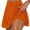 Orange, variant on Augper Women Tennis Skirted Leggings with Pockets, Capris Yoga Leggings with Skirts&Tennis Pickleball Clothing