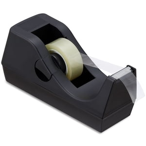 Staples Desktop Tape Dispenser, Black