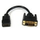 thumbnail image 1 of Adaptador de cable de vídeo StarTech HDMI a DVI-D de 20 cm, negro, 1 of 4