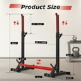 thumbnail image 3 of Primy 550Lbs Squat Rack Stand,Barbell Rack,Bench Press Rack Stand Home Gym Adjustable Weight Rack Multi-Function Weight Lifting, 3 of 6