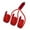 Red, variant on SDFGTstore Multi USB Type C Charging Cable 5V 2A, 3-in-1 Type C Charger Cord with 3 USB-C Port for Cell Phones/Tablets